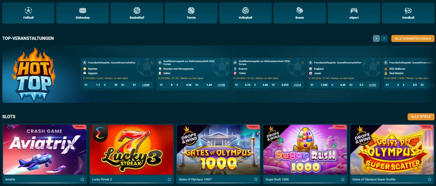 Coldbet Casino Startseite